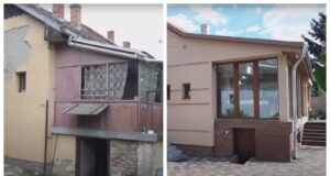 Mąż i żona kupili stary domek w fatalnym stanie: Zobacz niesamowitą transformację, której dokonali w ciągu roku