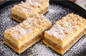Jabłka w chmurach: Zapomnij na klasyczny strudel, ten puszysty obłoczek pokochasz Jabłka w chmurach – kruchy jabłkowy deser z bezą