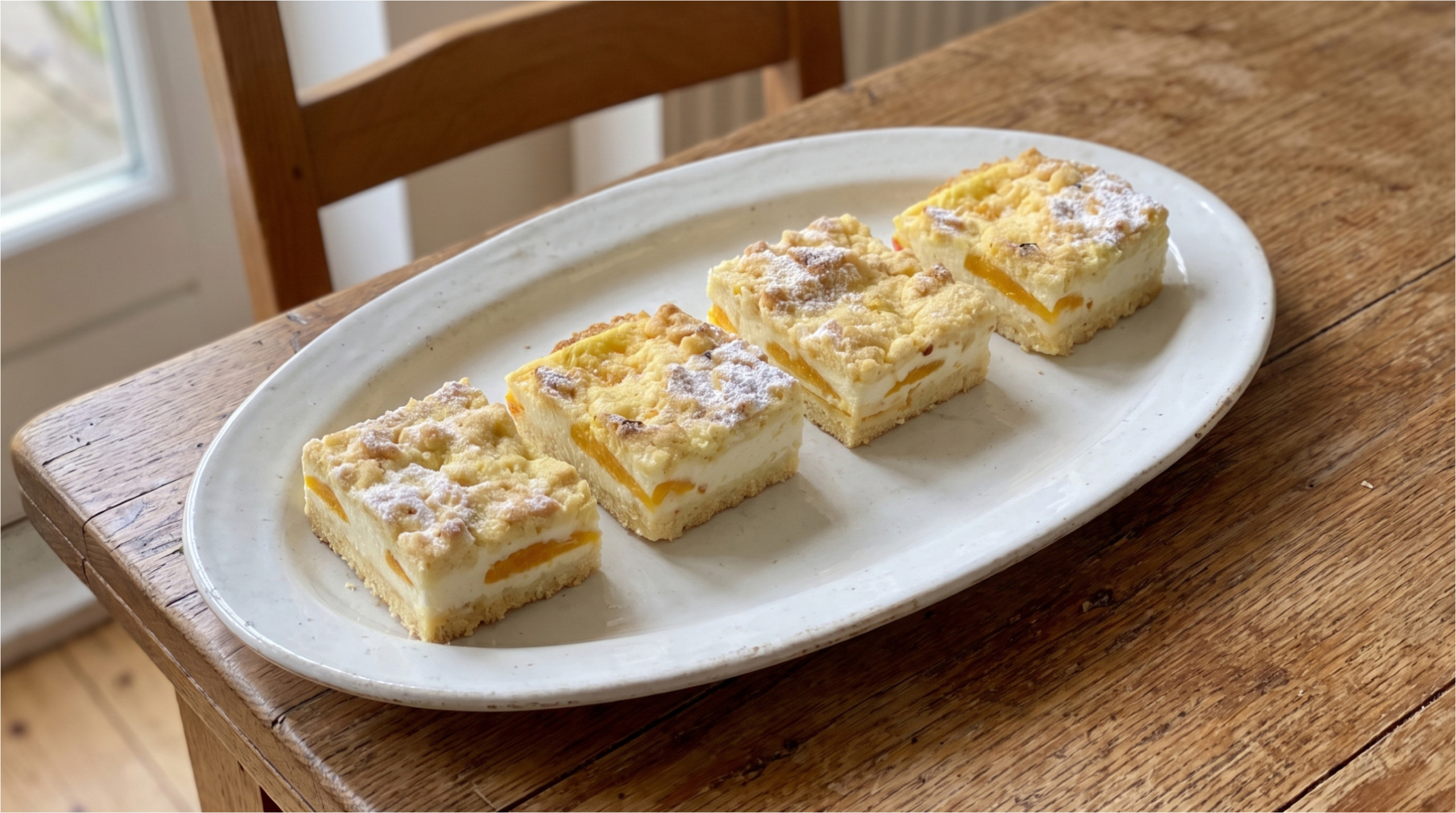 Kruche tarte linckie z twarogiem i owocami: Delikatne ciasto i puszysta masa