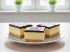 Domowe Monte bez pieczenia: Nieodparty duet mlecznego kremu i czekolady Monte na blaszkę: Domowy deser bez pieczenia z mlecznym kremem i czekoladą