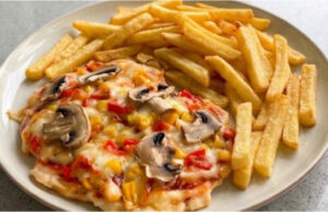 Kurczak à la pizza: Soczyste mięso z serem i warzywami z jednej blachy Kurczak à la pizza – soczyste mięso z serem i warzywami z jednej blachy
